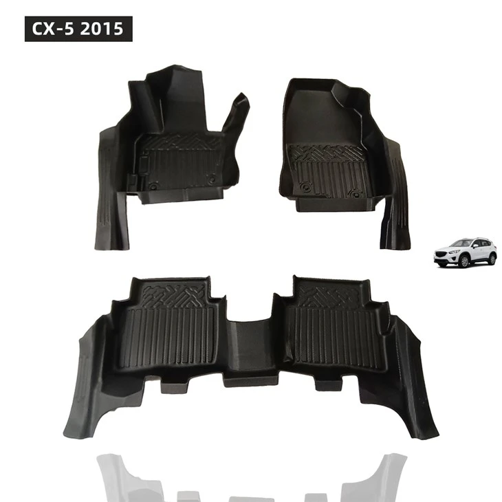 Non Slip 5D TPE Car Floor Mat For CX-5 2015